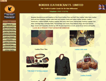 Tablet Screenshot of leathercrafts.com